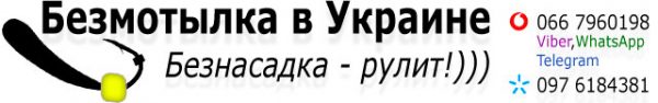 Безмотылка в Украине Бузнасадка рулит логотип