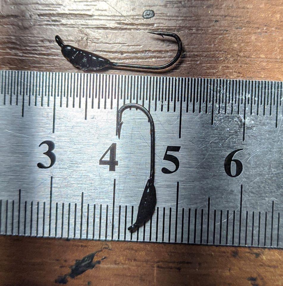 Летняя мормышка вольфрамовая для бокового кивка