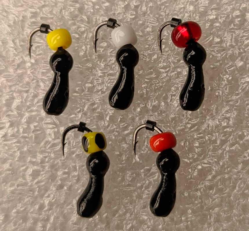 безмотыльная мормышка муравей средний